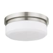 Livex Lighting Stratus 2 Light Brushed Nickel Ceiling Mount or Wall Mount