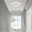Livex Lighting Stratus 2 Light Brushed Nickel Ceiling Mount or Wall Mount