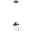 Livex Lighting Ashton Mini Pendant in Hand Painted Palacial Bronze