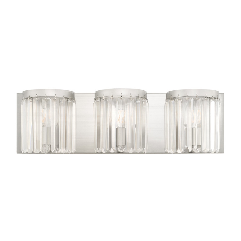 Livex Lighting Ashton Bath Light in Brushed Brushed Nickel