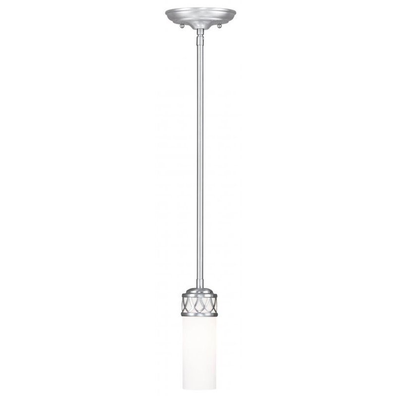 Livex Lighting Westfield Mini Pendant in Brushed Nickel