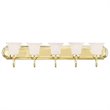 Livex Lighting Riviera Bath Light in Polished Brass