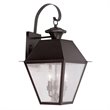 Livex Lighting Mansfield Outdoor Wall Lantern in Bronze