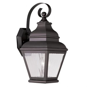 Livex Lighting Exeter Outdoor Wall Lantern in Bronze