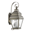 Livex Lighting Exeter 2 Light Outdoor Wall Lantern in Vintage Pewter