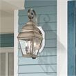 Livex Lighting Exeter 2 Light Outdoor Wall Lantern in Vintage Pewter