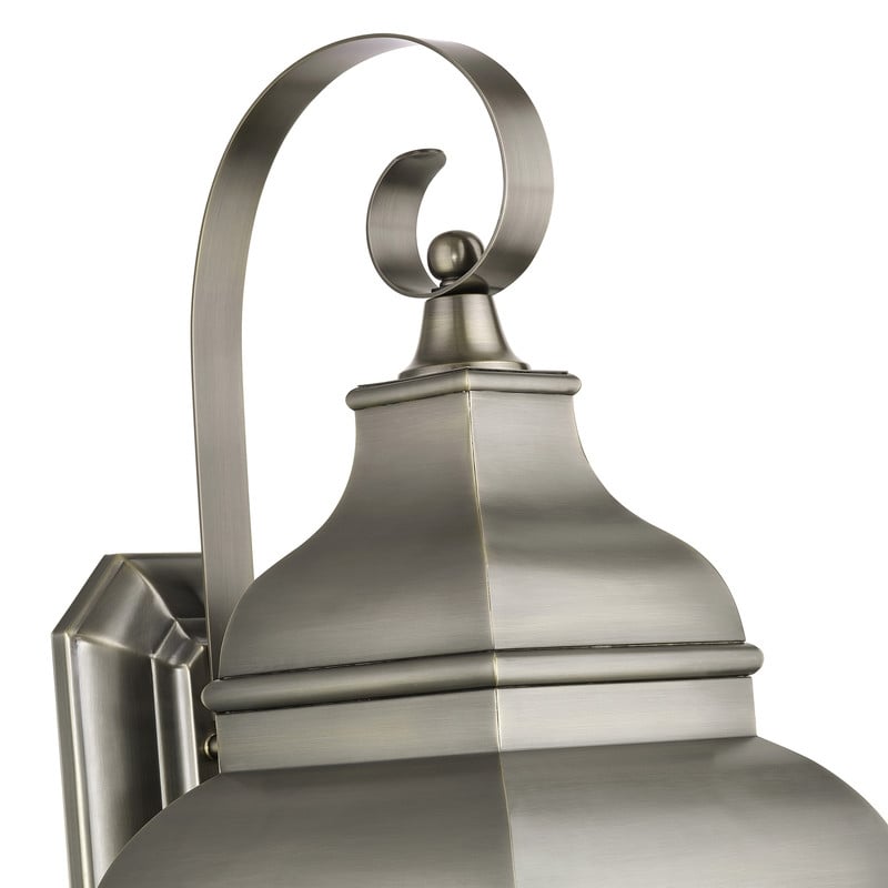 Livex Lighting Exeter Outdoor Wall Lantern in Vintage Pewter