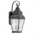 Livex Lighting Exeter Outdoor Wall Lantern in Charcoal