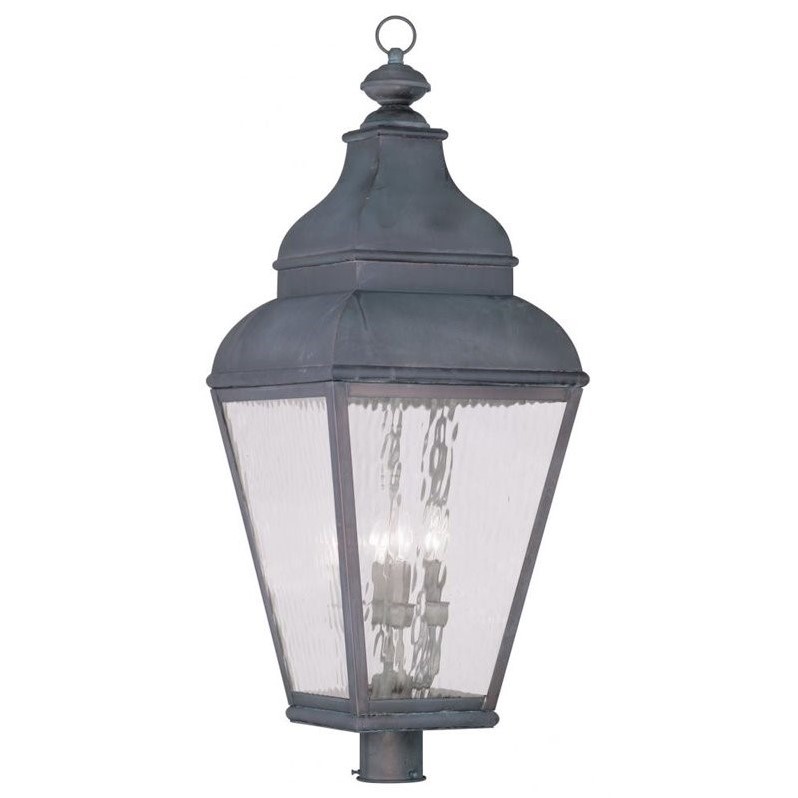 Livex Lighting Exeter Outdoor Post Head in Bronze