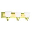 Livex Lighting Springfield 3 Bath Light in Polished Brass