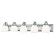 Livex Lighting Springfield 5 Bath Light in Chrome