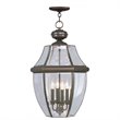 Livex Lighting Monterey Outdoor Chain Hang in Bronze
