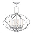 Livex Lighting Westfield Chandelier in Brushed Nickel