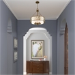 Livex Lighting Avalon Chandelier in Palacial Bronze with Gilded Accents