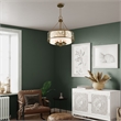 Livex Lighting Avalon Chandelier in Palacial Bronze with Gilded Accents