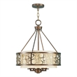 Livex Lighting Avalon Chandelier in Palacial Bronze with Gilded Accents