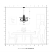 Livex Lighting Villa Verona Chandelier in Bronze with Aged Gold Leaf Multi-Color