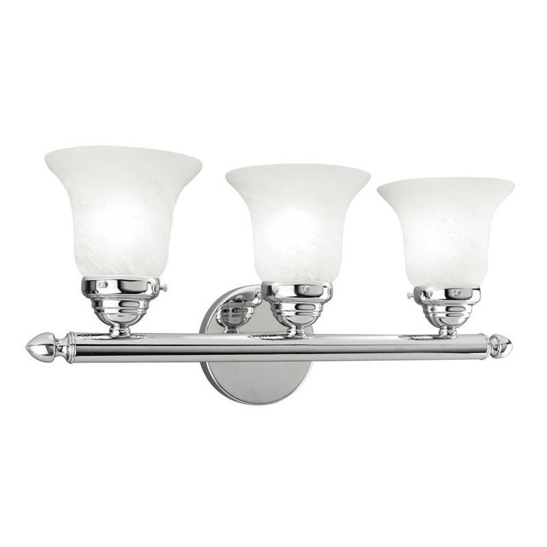 Livex Lighting Neptune Bath 3 Light in Chrome