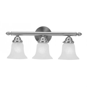 Livex Lighting Neptune Bath 3 Light in Brushed Nickel