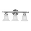 Livex Lighting Neptune Bath 3 Light in Brushed Nickel