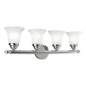 Livex Lighting Neptune Bath 4 Light in Chrome