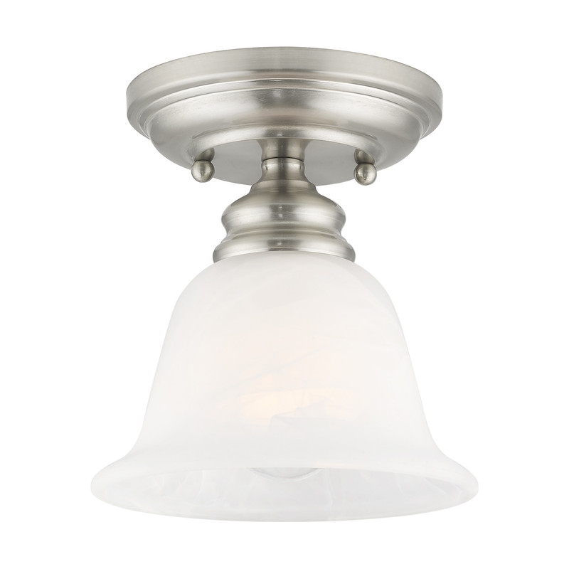Livex Lighting Essex Ceiling Mount in Brushed Nickel