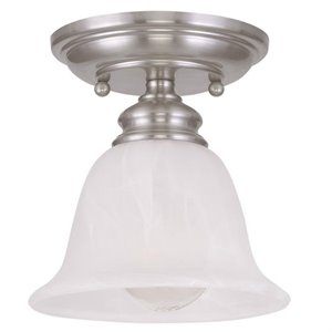 Livex Lighting Essex Ceiling Mount in Brushed Nickel