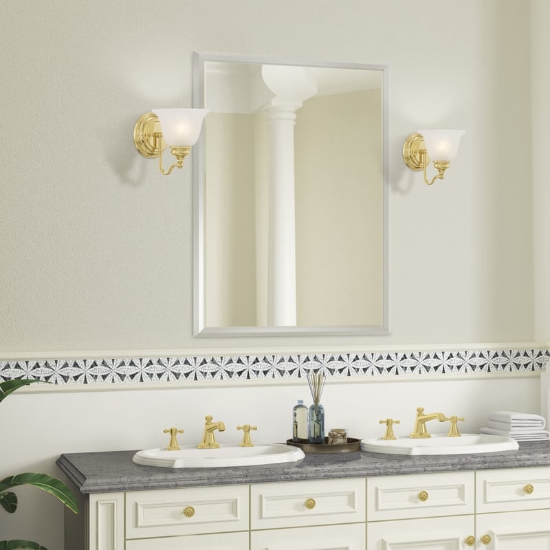 Livex Lighting Essex Bath Light in Polished Brass