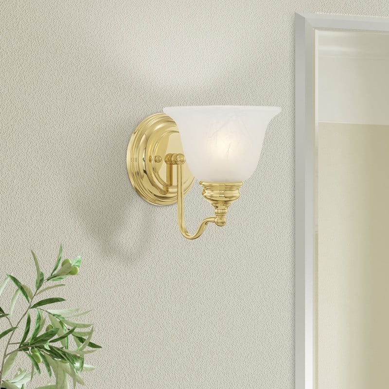 Livex Lighting Essex Bath Light in Polished Brass