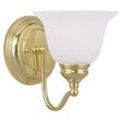 Livex Lighting Essex Bath Light in Polished Brass