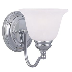 Livex Lighting Essex Bath Light in Chrome