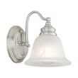 Livex Lighting Essex Bath Light in Brushed Nickel