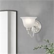 Livex Lighting Essex Bath Light in Brushed Nickel