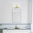 Livex Lighting Essex 2 Bath Light in Polished Brass