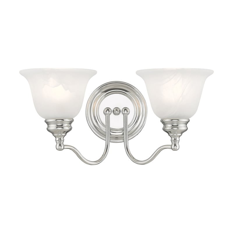 Livex Lighting Essex 2 Bath Light in Chrome