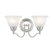 Livex Lighting Essex 2 Bath Light in Chrome