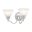 Livex Lighting Essex 2 Bath Light in Chrome