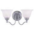 Livex Lighting Essex 2 Bath Light in Chrome