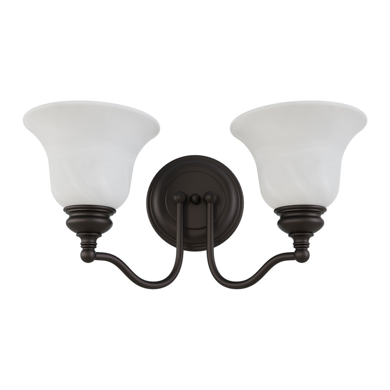 Livex Lighting Essex 2 Bath Light in Bronze
