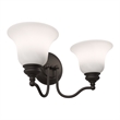 Livex Lighting Essex 2 Bath Light in Bronze
