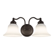 Livex Lighting Essex 2 Bath Light in Bronze