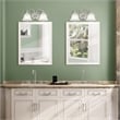 Livex Lighting Essex 2 Bath Light in Brushed Nickel