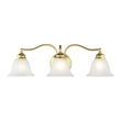 Livex Lighting Essex Bath Light in Polished Brass