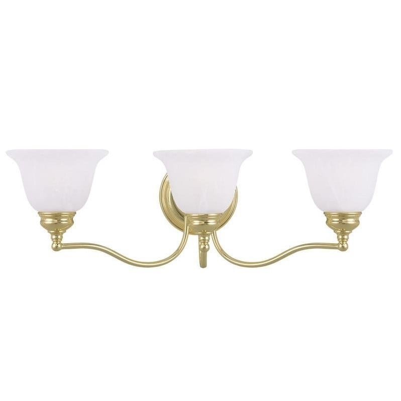 Livex Lighting Essex Bath Light in Polished Brass