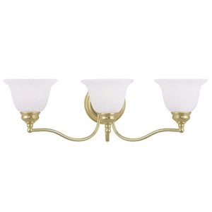 Livex Lighting Essex Bath Light in Polished Brass