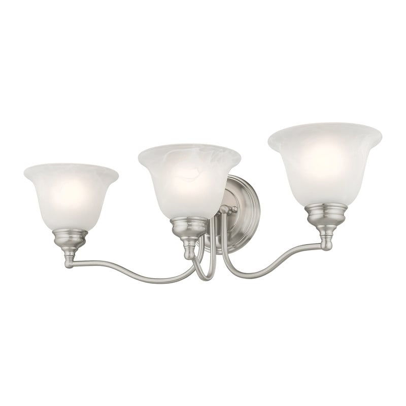 Livex Lighting Essex Bath Light in Brushed Nickel
