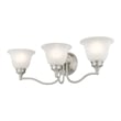 Livex Lighting Essex Bath Light in Brushed Nickel