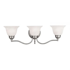 Livex Lighting Essex Bath Light in Brushed Nickel