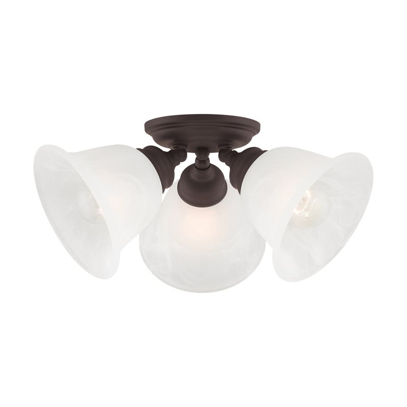 Livex Lighting Essex Ceiling Mount in Bronze