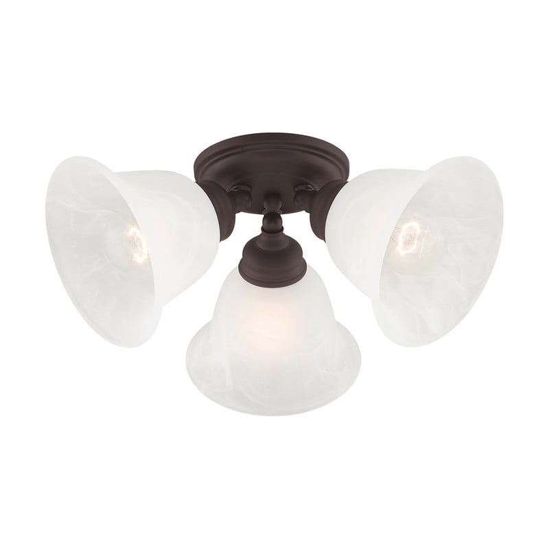 Livex Lighting Essex Ceiling Mount in Bronze